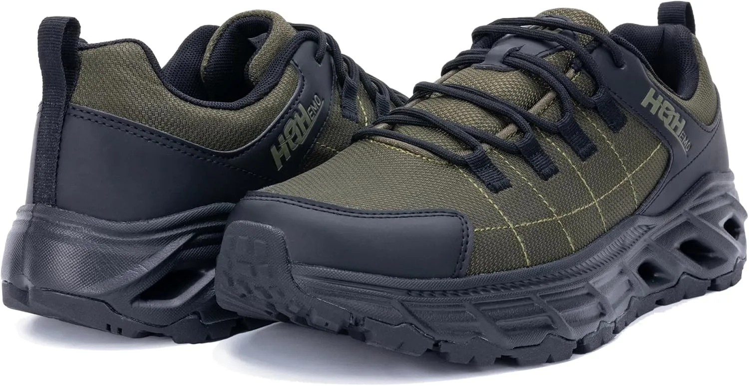 Mens Trail Running Shoes FALKON 1.0 Hiking Sneakers Athletic Sport Workout Shoes for Outdoor