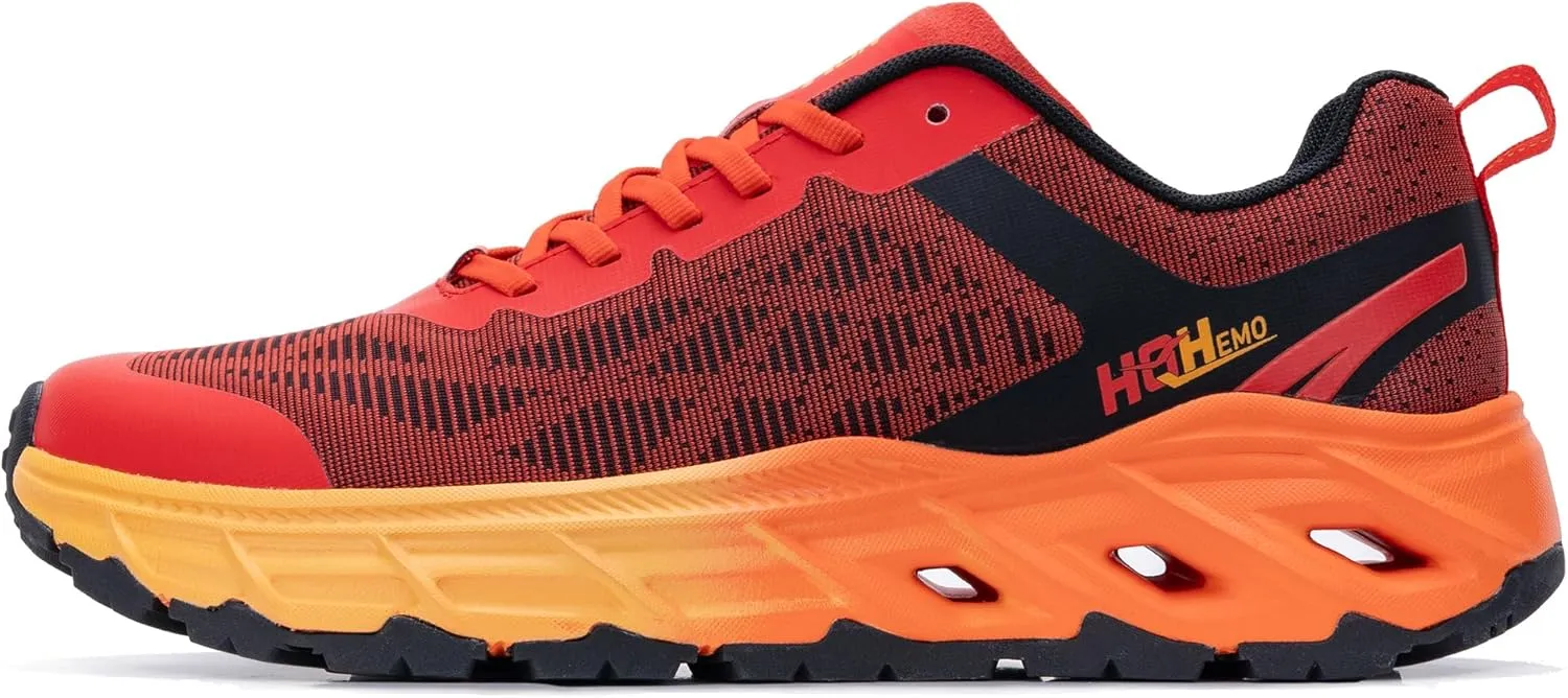 Mens Trail Running Shoes FALKON 1.0 Hiking Sneakers Athletic Sport Workout Shoes for Outdoor