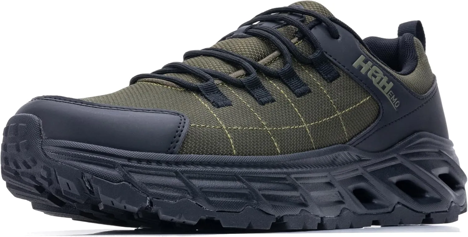 Mens Trail Running Shoes FALKON 1.0 Hiking Sneakers Athletic Sport Workout Shoes for Outdoor