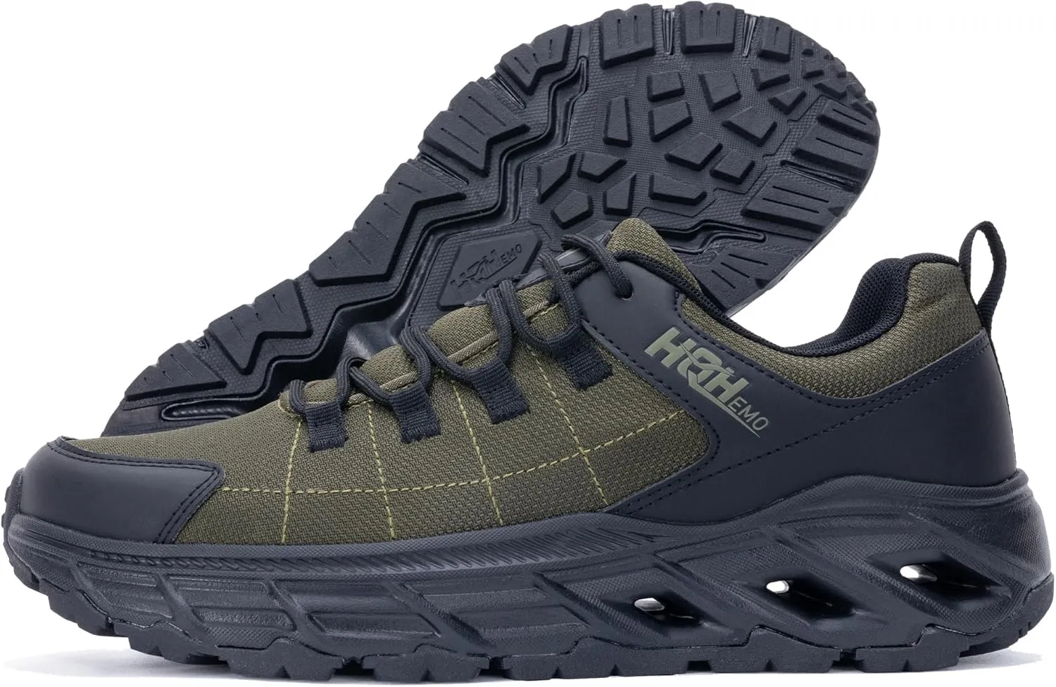 Mens Trail Running Shoes FALKON 1.0 Hiking Sneakers Athletic Sport Workout Shoes for Outdoor