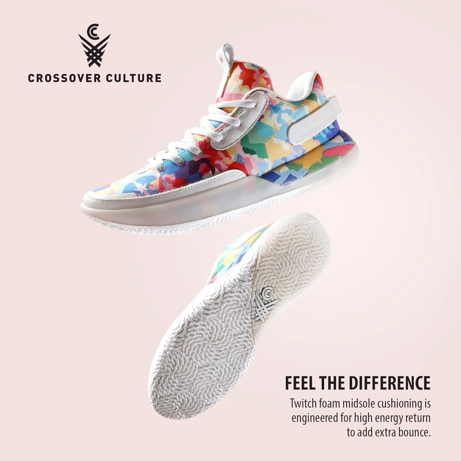Mens Varsity Basketball Shoes - Comfortably Padded Low Top Basketball Shoes for Men - Basketball Sneakers