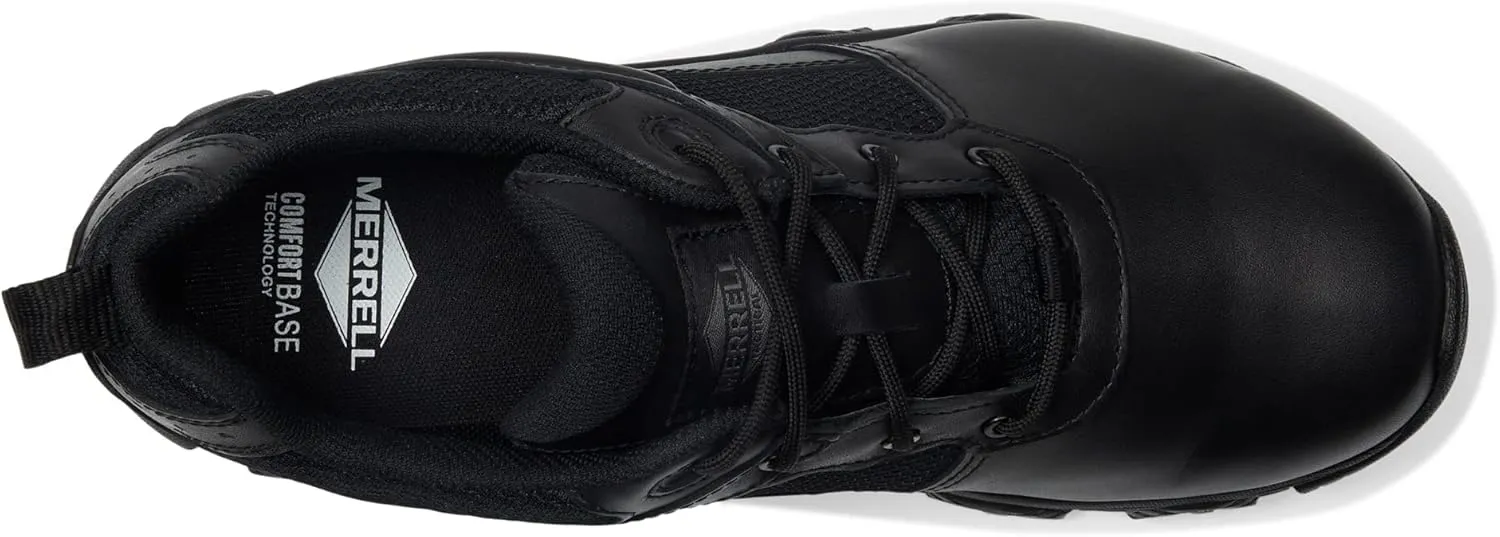 Merrell Men's Moab 3 Response Tactical Industrial Shoes, Full-Grain Leather & Mesh Upper Waterproof Work Hiking Combat Boots