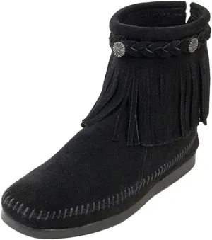 Minnetonka Women's High Top Back Zip Boots