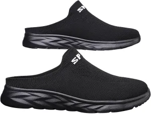 Mules for Women 2025 Backless Walking Sneakers Mens Tennis Shoes Cute Ladies Casual Shoes Slip On Sneakers Platform Tennis Shoe Casual Loafers