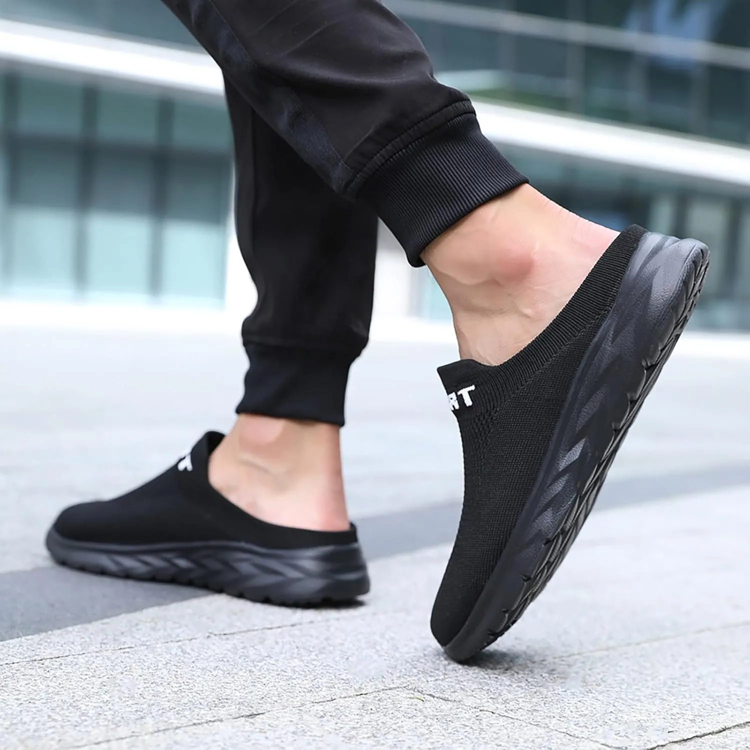 Mules for Women 2025 Backless Walking Sneakers Mens Tennis Shoes Cute Ladies Casual Shoes Slip On Sneakers Platform Tennis Shoe Casual Loafers