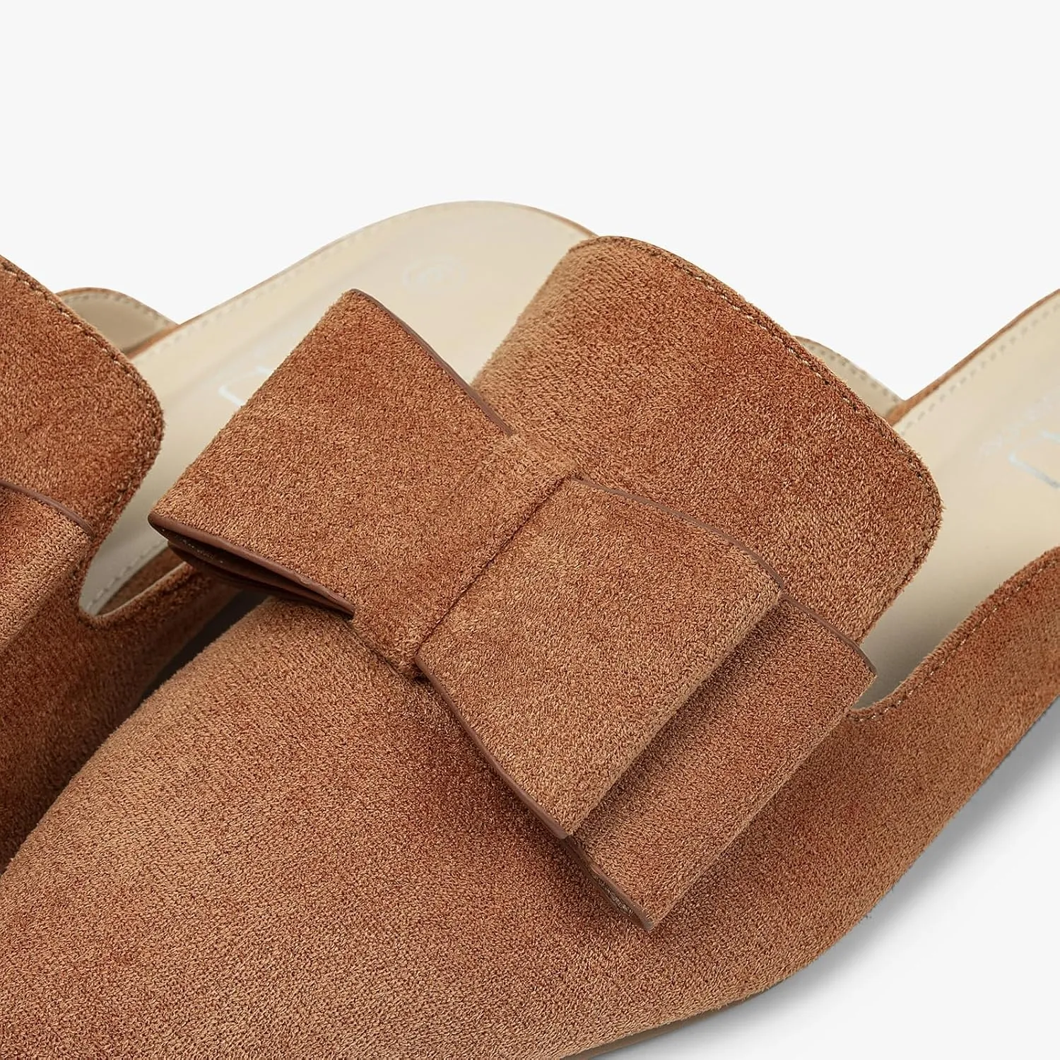 MUSSHOE Mules for Women Flats Comfortable Pointed Toe Slip on Women Mules Flats…