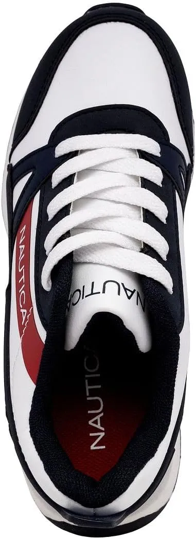 Nautica Kids Boys Casual Lace-Up Fashion Sneakers Oxford Comfortable Walking Shoe (Big Kid - Little Kid - Toddler)