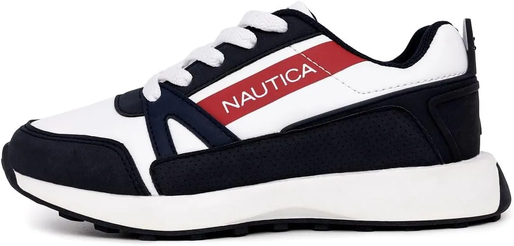 Nautica Kids Boys Casual Lace-Up Fashion Sneakers Oxford Comfortable Walking Shoe (Big Kid - Little Kid - Toddler)