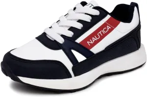 Nautica Kids Boys Casual Lace-Up Fashion Sneakers Oxford Comfortable Walking Shoe (Big Kid - Little Kid - Toddler)