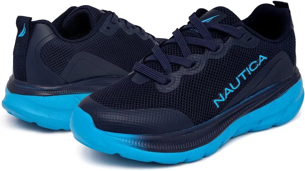 Nautica Kids Lace-Up Sneakers | Comfortable Running Shoes for Boys and Girls | Little Kid/Big Kid