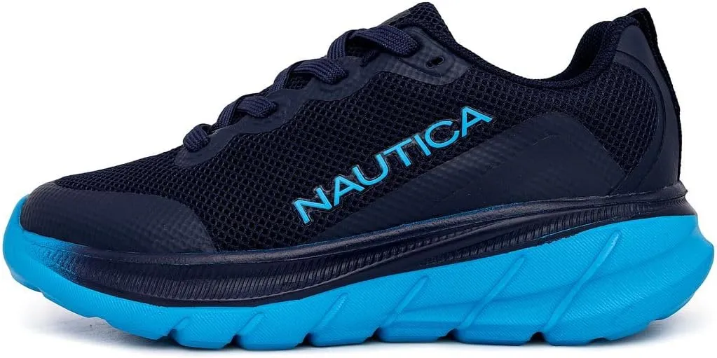 Nautica Kids Lace-Up Sneakers | Comfortable Running Shoes for Boys and Girls | Little Kid/Big Kid