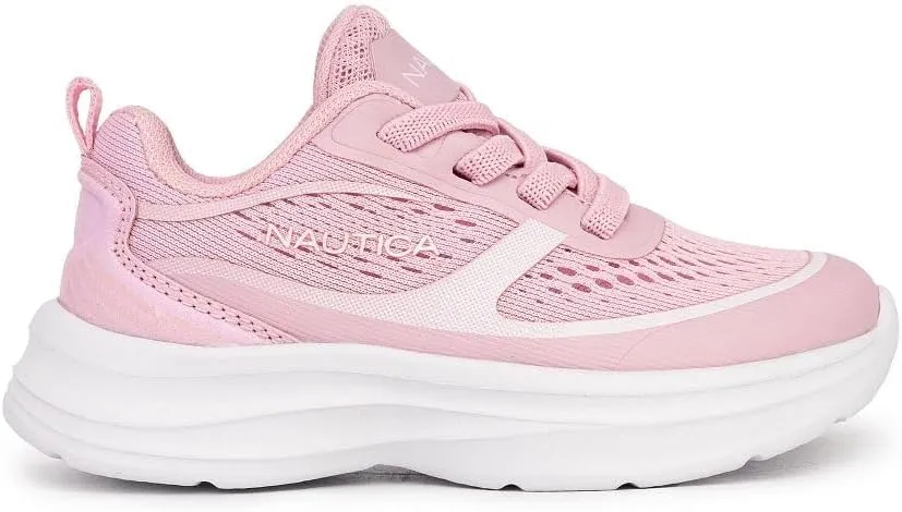 Nautica Kids Sneakers for Boys & Girls - Max Cushion Fashion Running & Walking Shoes Lace-Up/Bungee (Toddler/Little Kid/Big Kid)