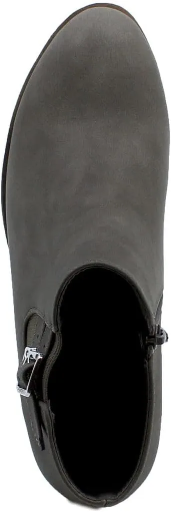 Nautica Women's Ankle Boot with Side Zipper - Stylish Dress Boot for Women | Featuring a Low Heel, Chic Design, and Versatile Sizing | The Perfect Ankle Bootie for Dressy and Casual Occasions - Alara