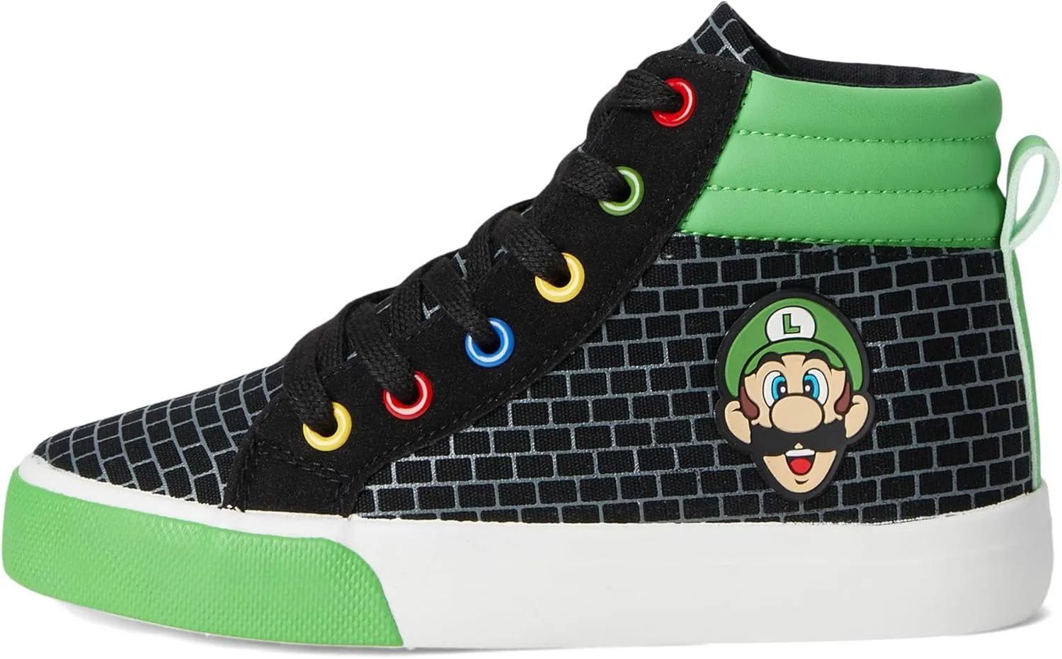 Nintendo Boys Mario and Luigi High Top Sneaker