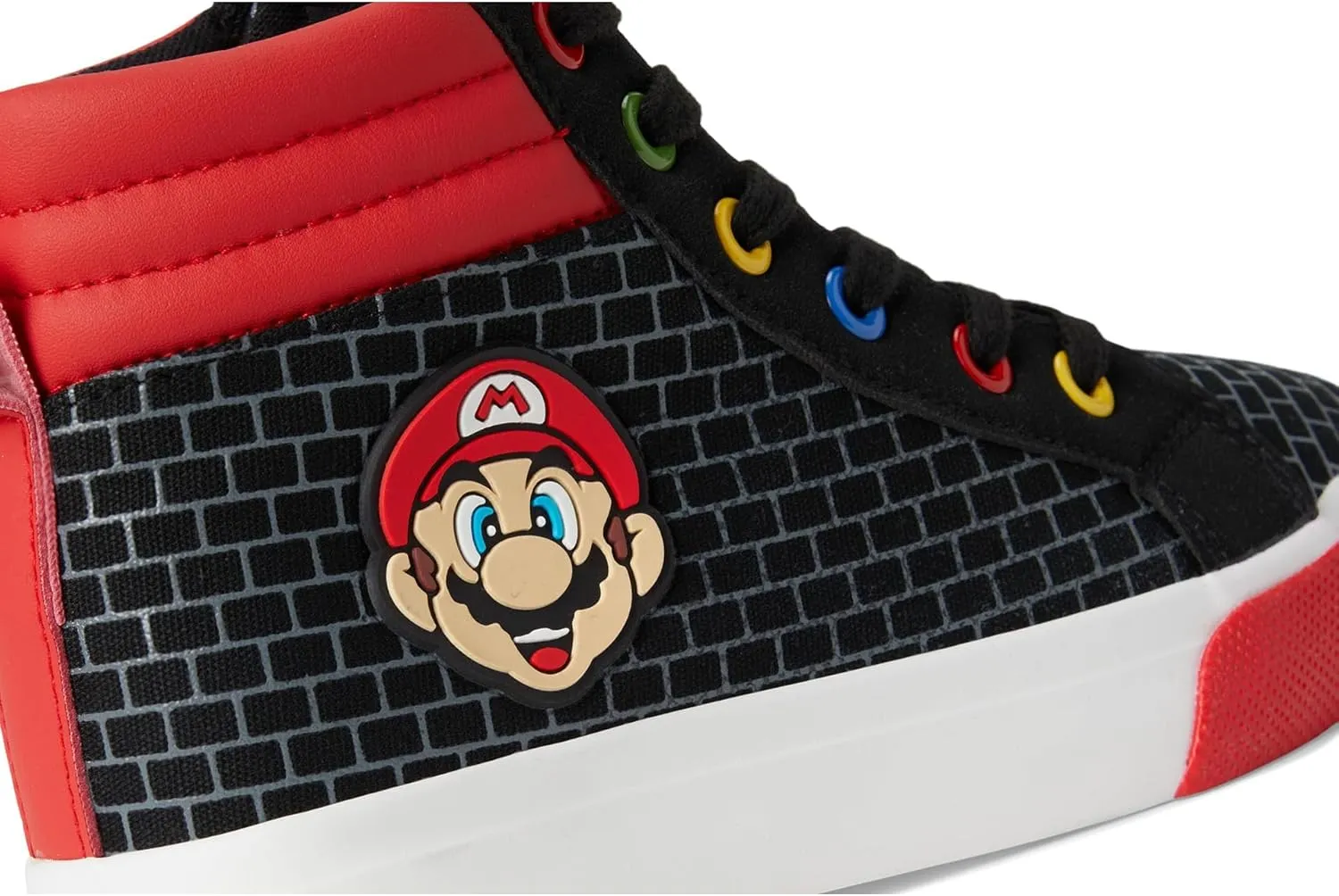 Nintendo Boys Mario and Luigi High Top Sneaker