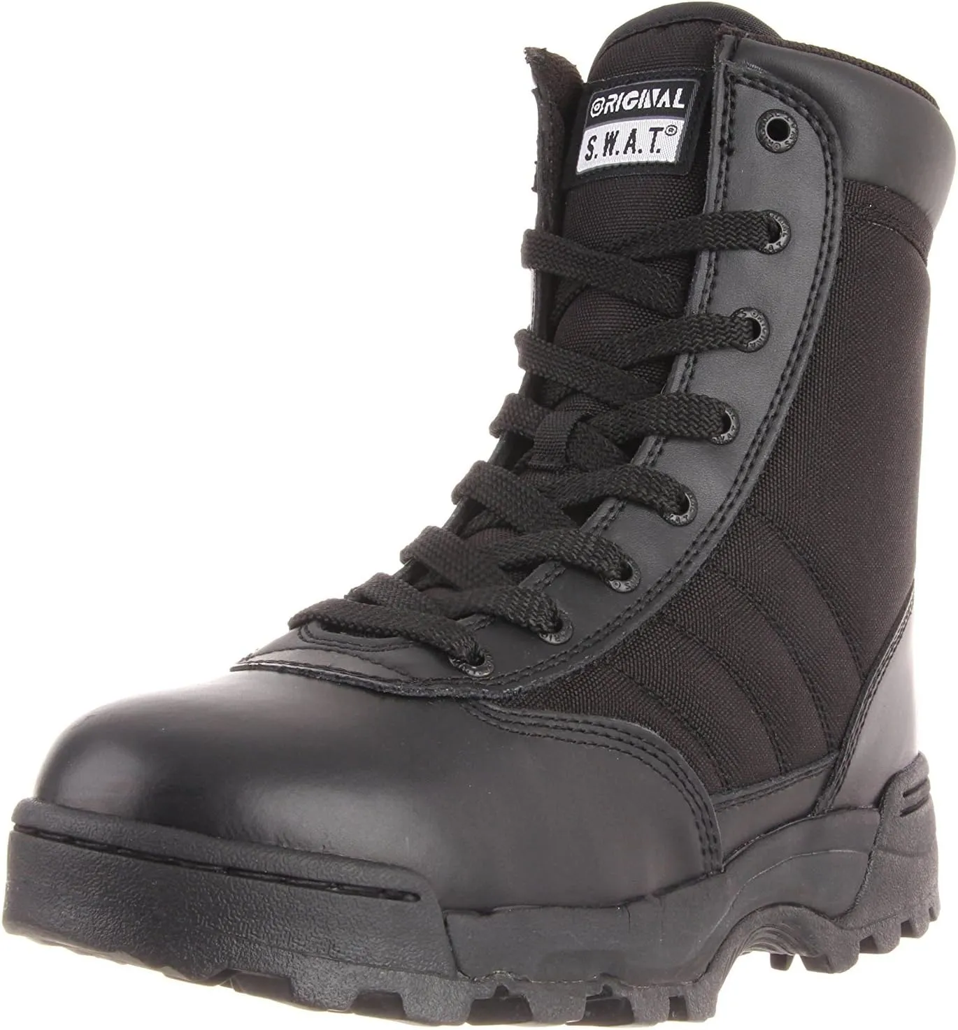 Original S.W.A.T. Classic 9" Side Zip - Boots for Men - Soft Toe Construction - Padded Tongue & Collar