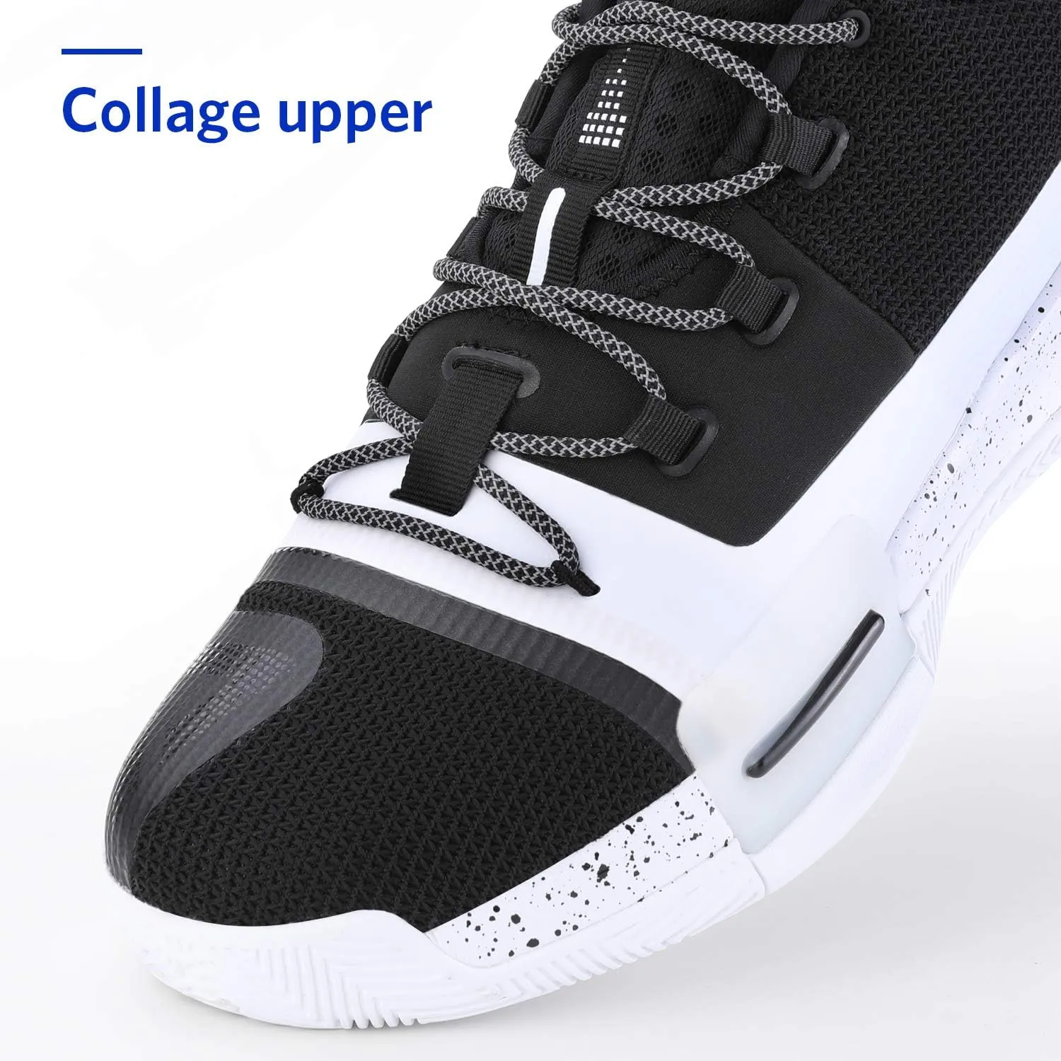 PEAK Mens Flash Basketball Shoes Lou Williams Underground Taichi Adaptive Cushioning Sneakers Non-Slip Sports Shoes for Running, Walking, Fitness