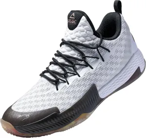 PEAK Men's Sneakers, Lou Williams Lightning Sport Shoes for Basketball, Running, Walking