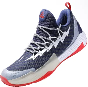 PEAK Men's Sneakers, Lou Williams Lightning Sport Shoes for Basketball, Running, Walking