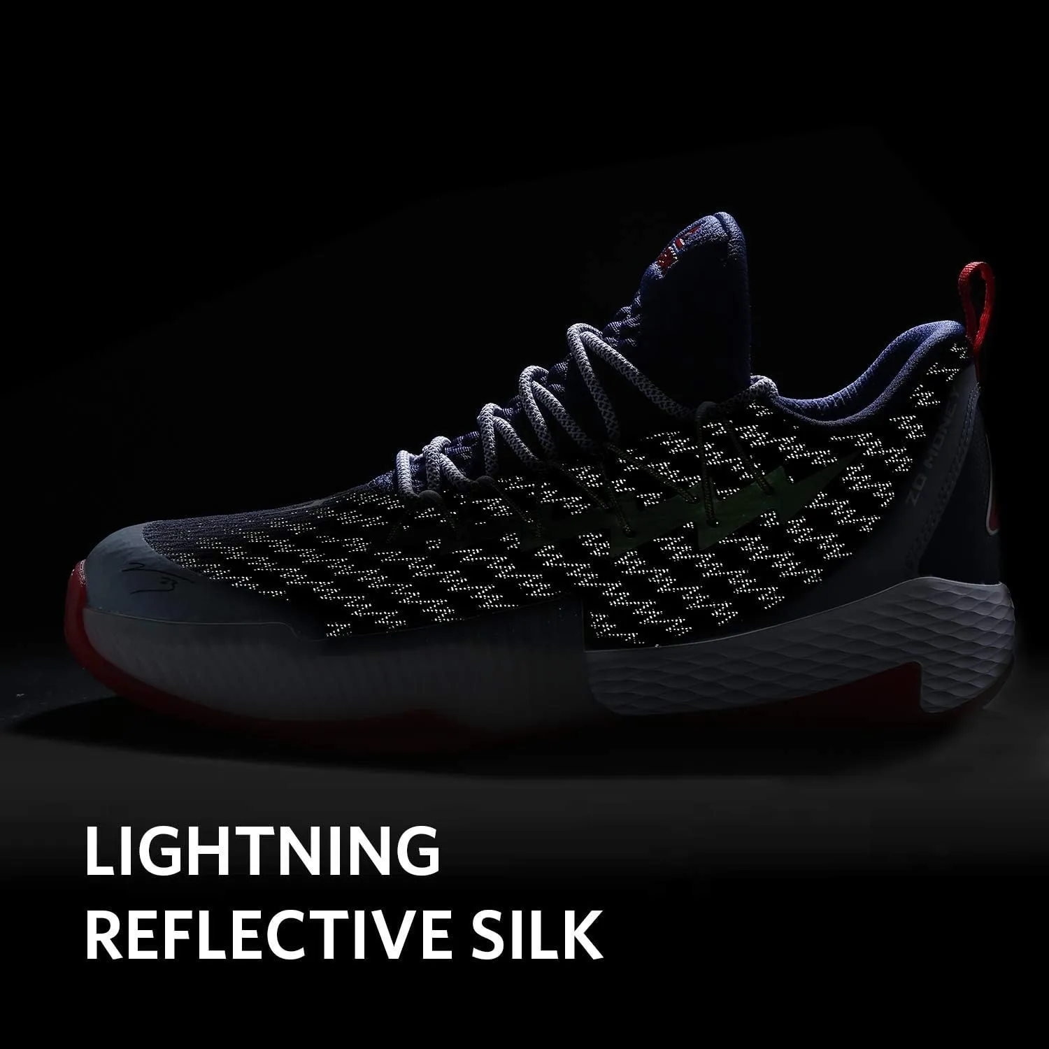 PEAK Men's Sneakers, Lou Williams Lightning Sport Shoes for Basketball, Running, Walking