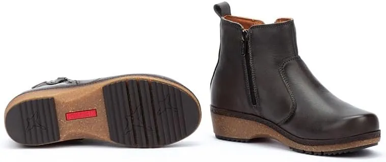 PIKOLINOS Flat Ankle Boots Leather Granada for Woman