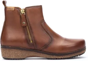PIKOLINOS Flat Ankle Boots Leather Granada for Woman