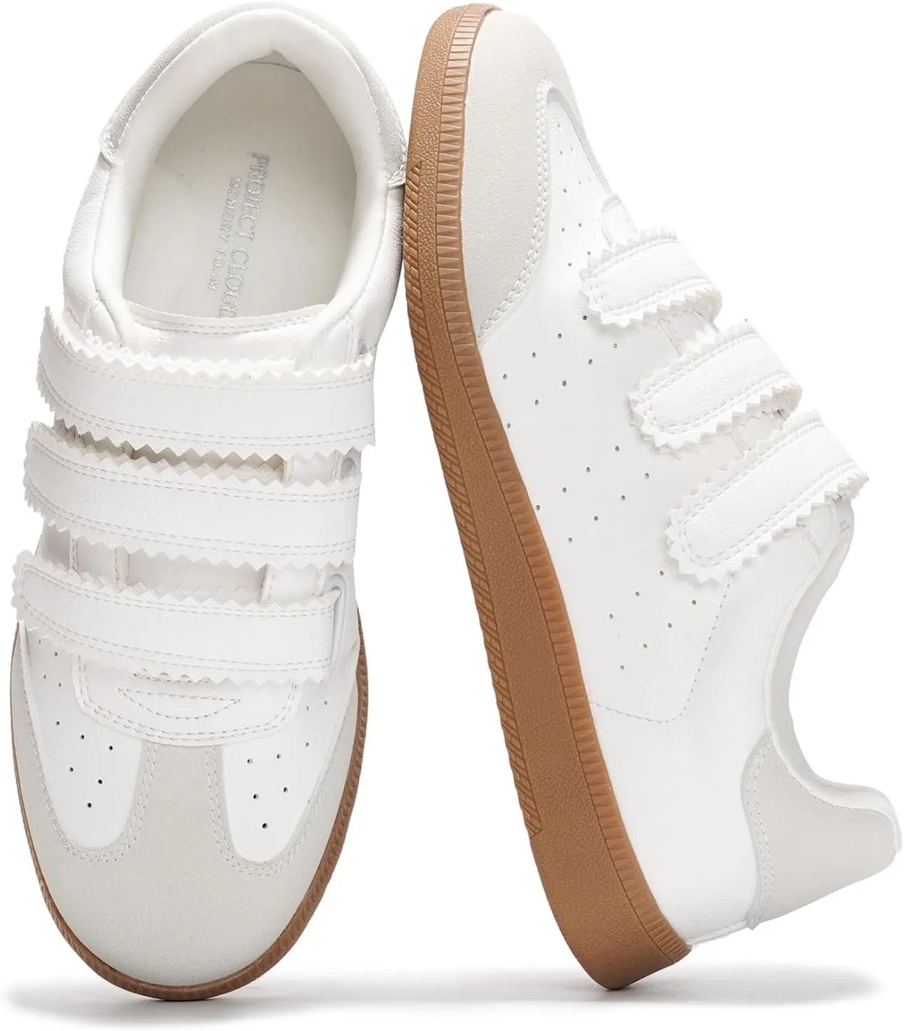 Project Cloud Sneakers for Women – Stylish & Comfortable Women's Fashion Sneakers with Memory Foam Insole – Lightweight Vegan Leather Womens Shoes – Fashion Shoes for Women 2025 (Ysabelle)
