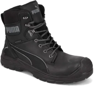 PUMA Men's Conquest Waterproof Composite Toe Eh Zip Industrial Shoe