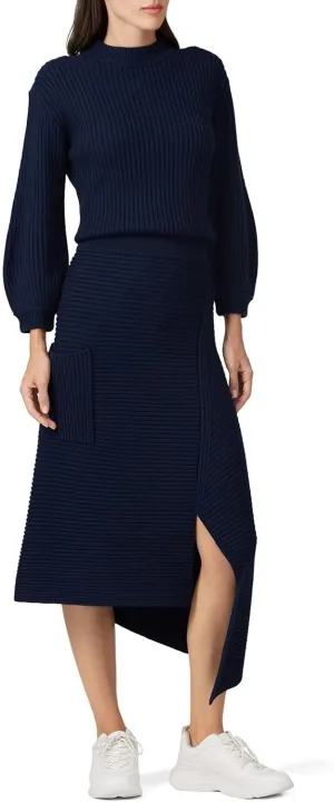 Rent The Runway Pre-Loved Origami Slit Skirt