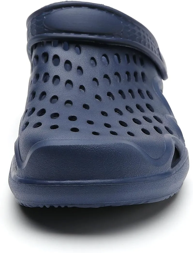 SECHRITE Clogs for Men Garden Shoes Water Sandals Mens Mules and Clogs Shower Slippers Waterproof Summer Slides
