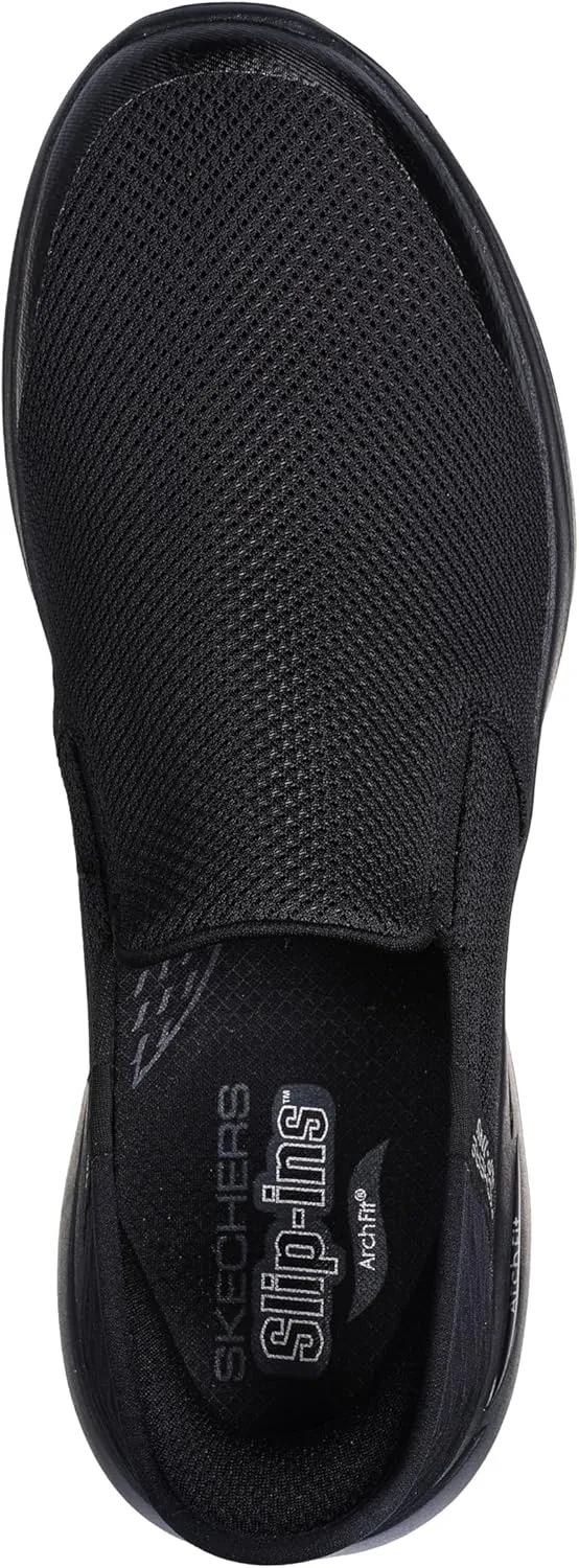 Skechers Men's Gowalk Arch Fit Slip ins Athletic Slip-On Casual Walking Shoe with Air cooled Foam