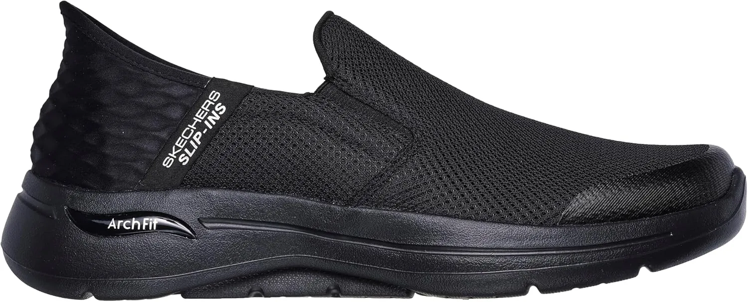 Skechers Men's Gowalk Arch Fit Slip ins Athletic Slip-On Casual Walking Shoe with Air cooled Foam
