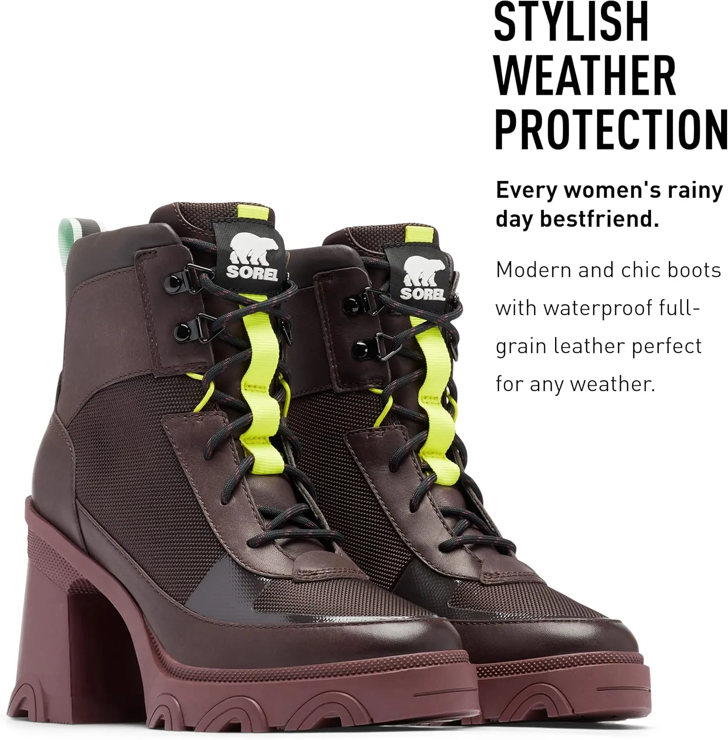 Sorel Women's Brex Heel Lace Boot