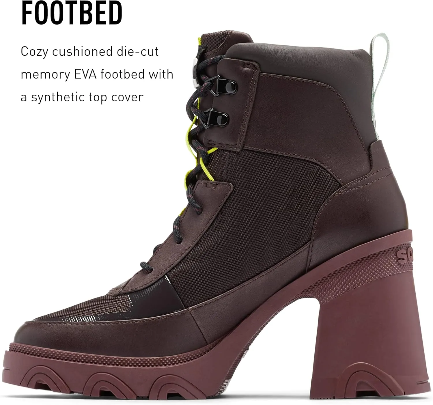Sorel Women's Brex Heel Lace Boot