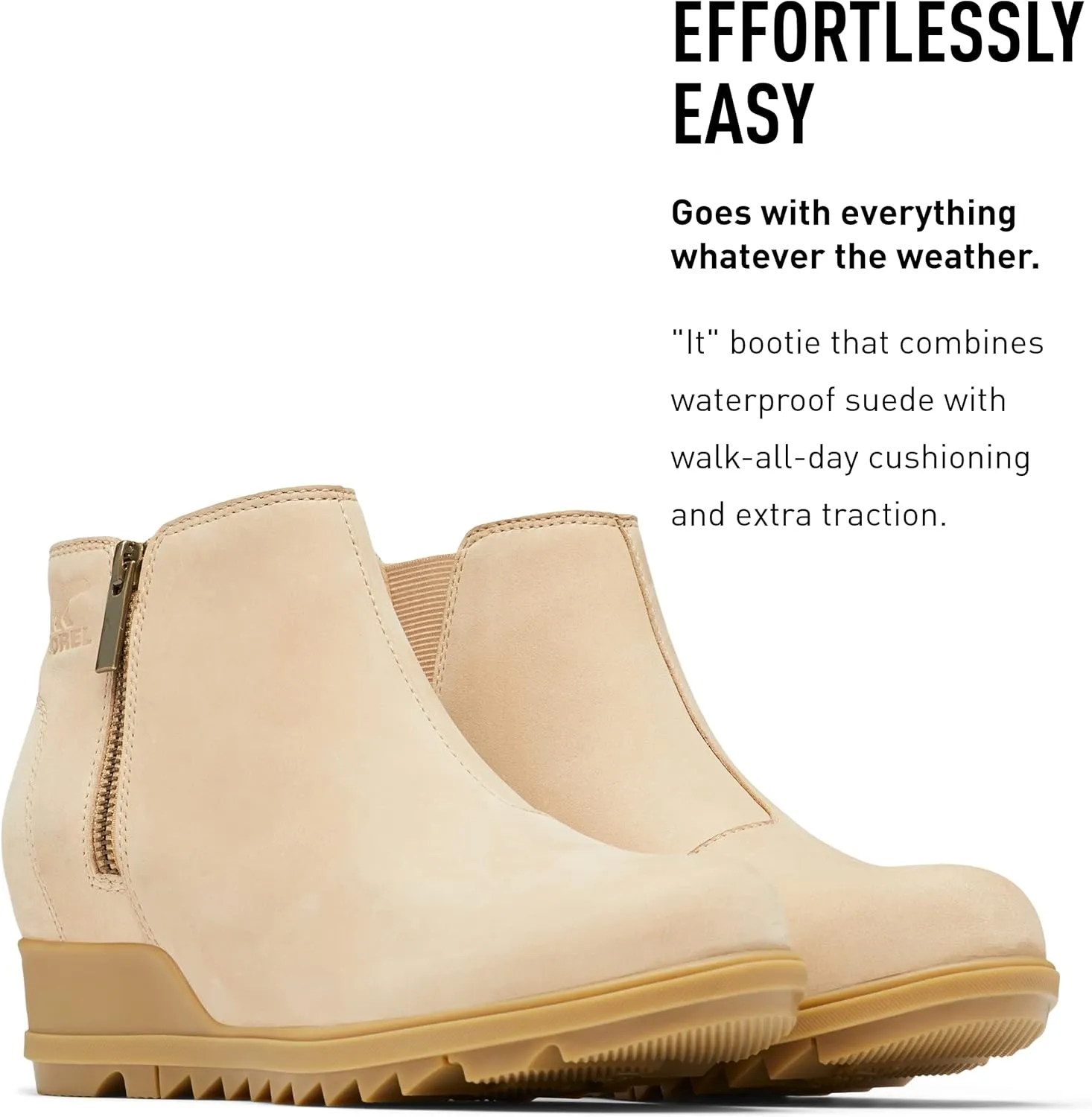Sorel Women's Evie Zip Leather Boot