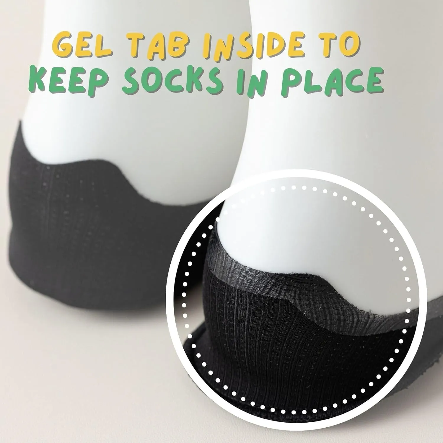 Soxbang Truly No Show Socks Ball-of-Foot Cushion Breathable Soft Sponge Boat Socks Ultra Low Cut Liner