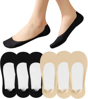 Soxbang Truly No Show Socks Ball-of-Foot Cushion Breathable Soft Sponge Boat Socks Ultra Low Cut Liner