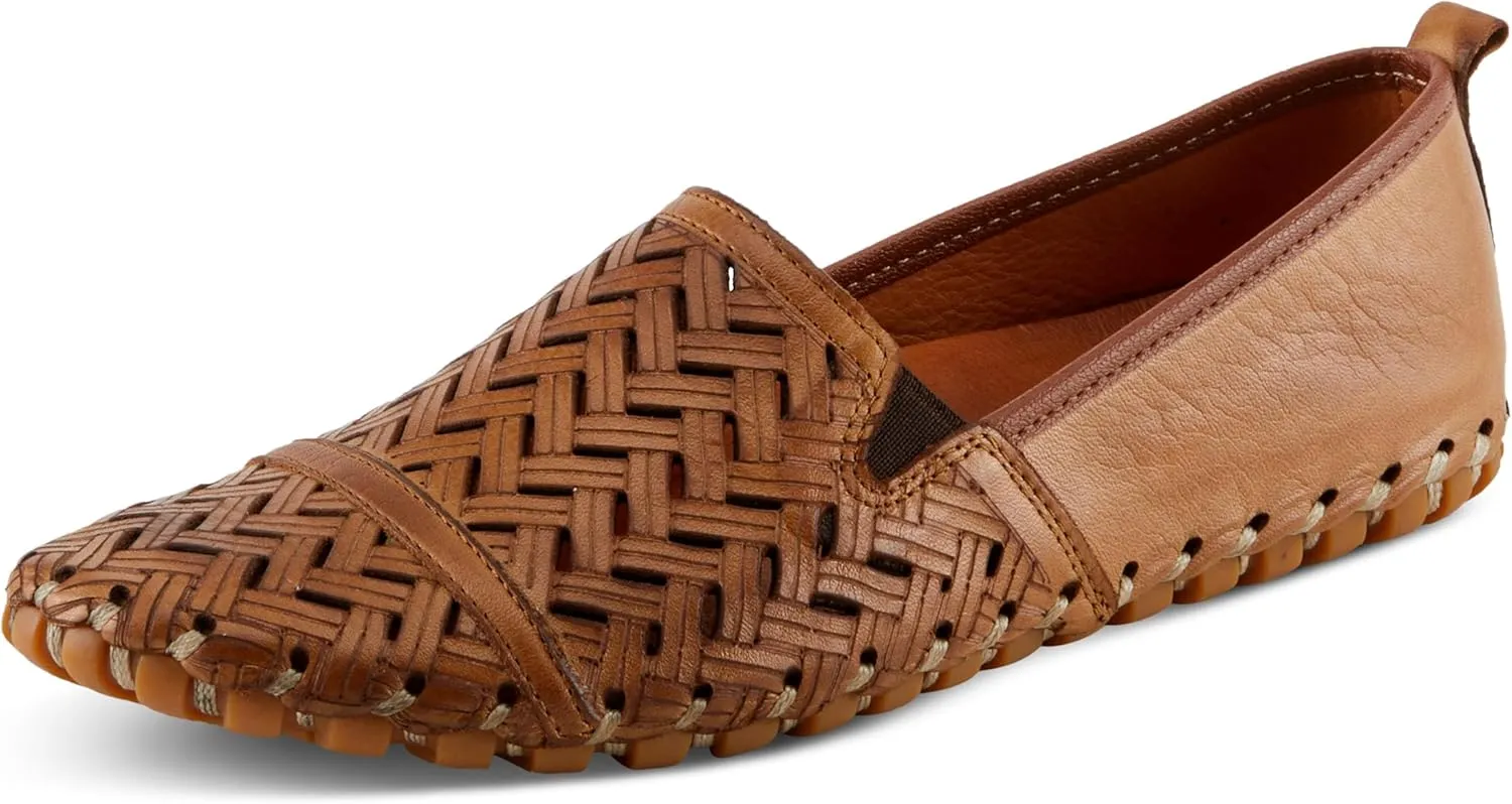 Spring Step Kapri Women's Leather Loafers with Arch Support & Removable Insole