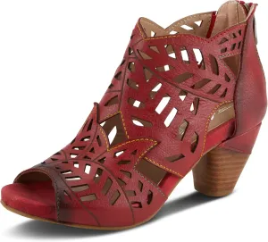 Spring Step L'Artiste Icon Sandals for Women - Ladies Casual Flats Platform Sandal - Hand Painting Summer Shoes for Womens
