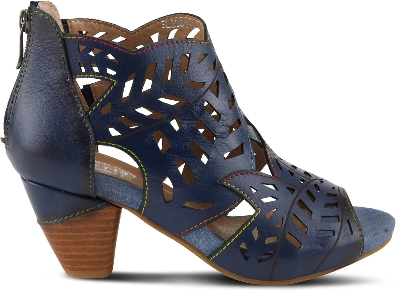 Spring Step L'Artiste Icon Sandals for Women - Ladies Casual Flats Platform Sandal - Hand Painting Summer Shoes for Womens