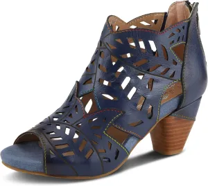 Spring Step L'Artiste Icon Sandals for Women - Ladies Casual Flats Platform Sandal - Hand Painting Summer Shoes for Womens