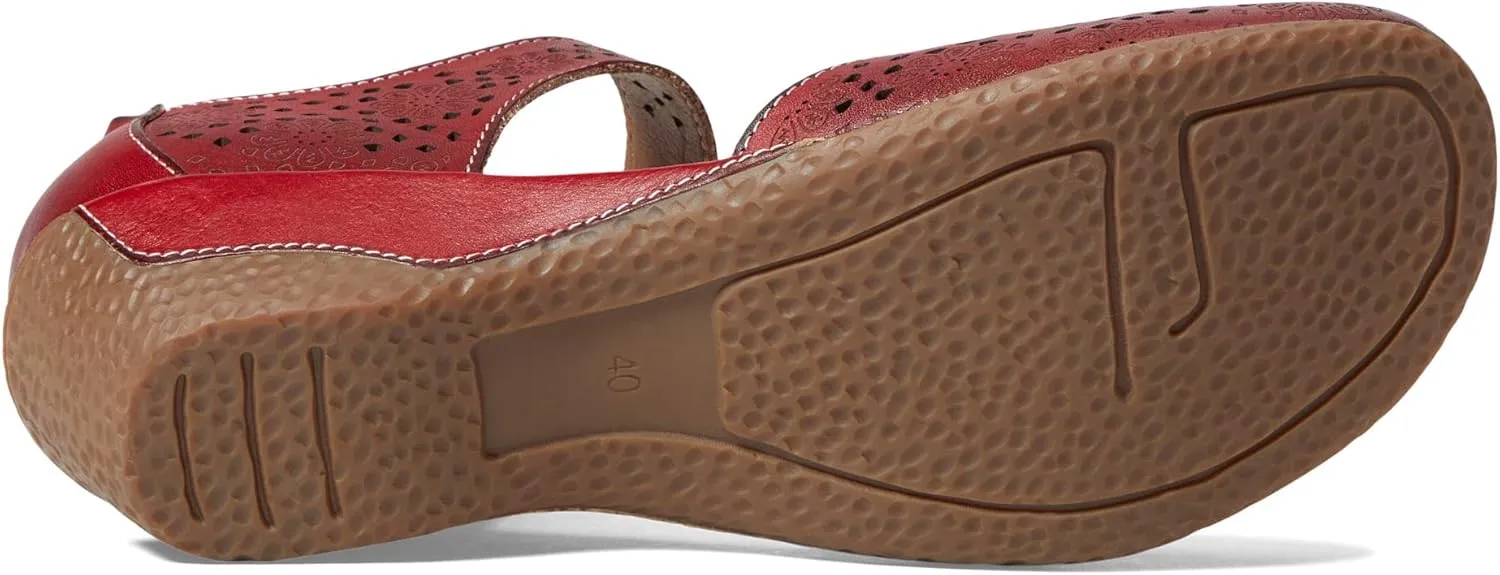 Spring Step L'Artiste Women's Americana Wedge Mary Jane Shoe