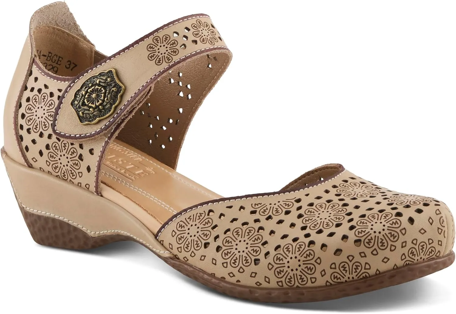 Spring Step L'Artiste Women's Americana Wedge Mary Jane Shoe