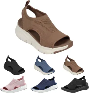 Summer Mesh Sandals for women Comfortable Spring Shoes Arch Support Orthotic Plantar Fasciitis Non-slip Open-Toe