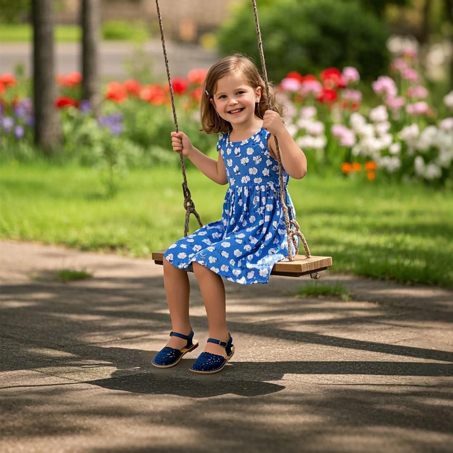 THEE BRON Girls Sandals Toddler Summer Dress Shoes