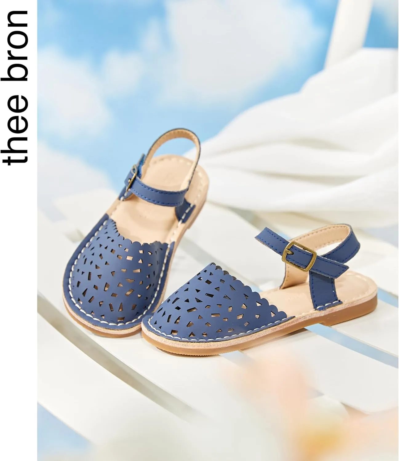 THEE BRON Girls Sandals Toddler Summer Dress Shoes