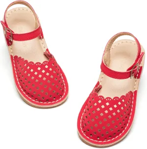 THEE BRON Girls Sandals Toddler Summer Dress Shoes