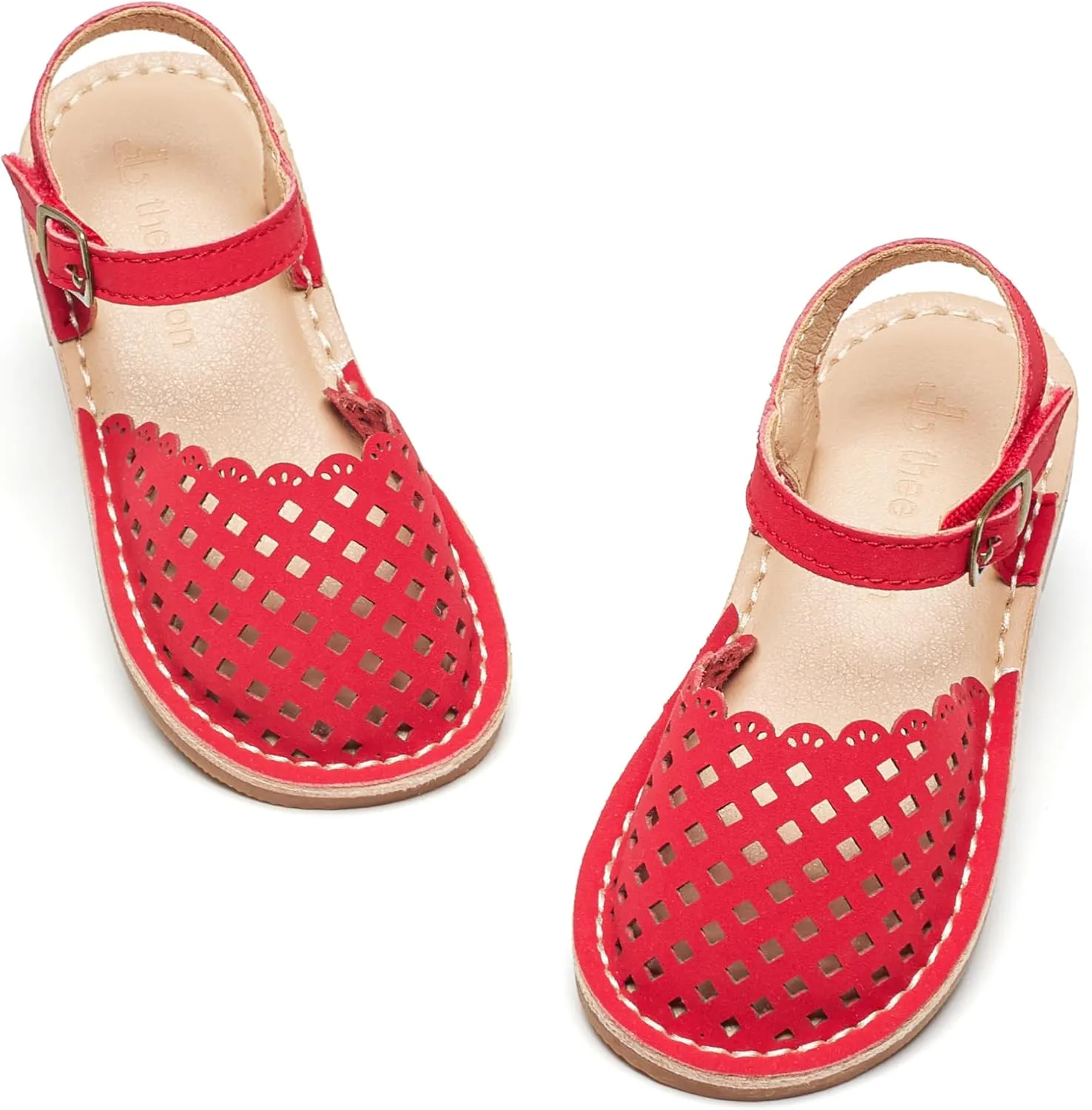 THEE BRON Girls Sandals Toddler Summer Dress Shoes