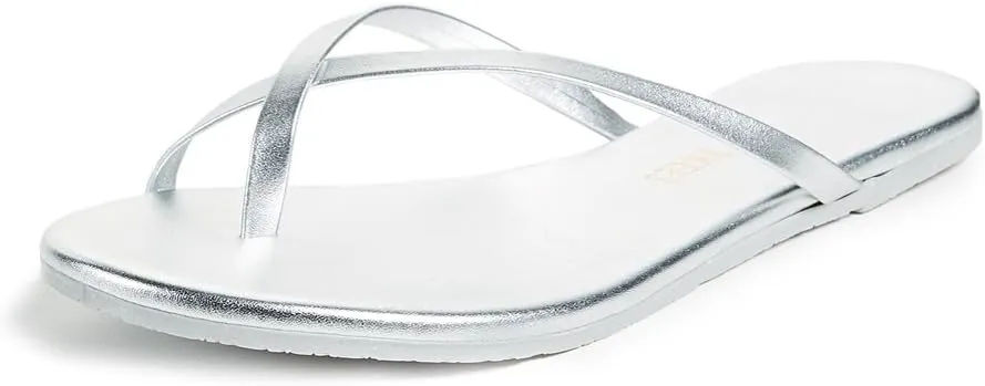 TKEES Riley - Flats for Women - Thong Style Construction - Rubber Outsole - Leather Upper - Leather Footbed Fairylust 7 B - Medium