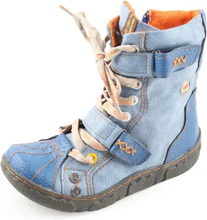 TMA EYES Women's PU Lining Flat Ankle Boots with Zipper - Perfect for Casual Wear